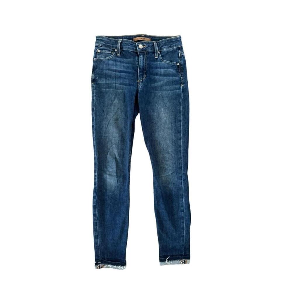 Joes Jeans Womens 26 Blue Flawless Skinny Straight Leg Casual Pants Bottoms